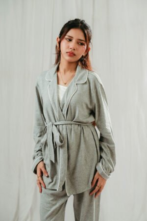 Ash Plain PJ Set
