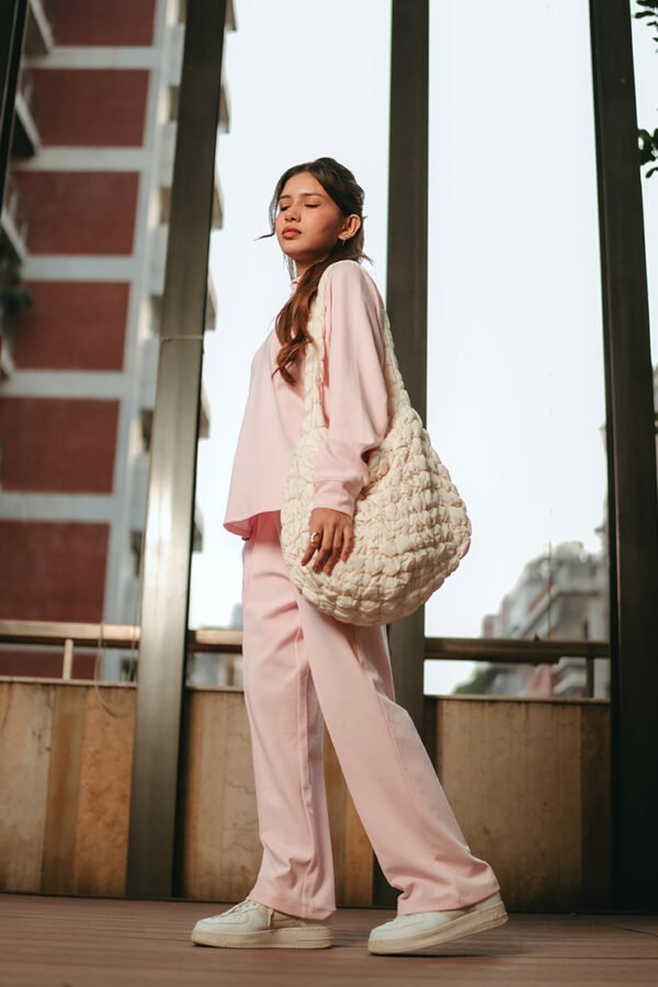 Alternative view of Aura Lounge Set-(Baby Pink)