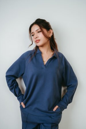 Alternative view of Slate Blue Relaxed Lounge Set