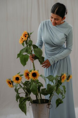 Alternative view of The Airelle Set in Baby Blue