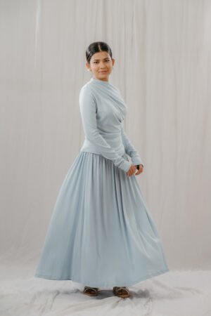Airelle Set-(Baby Blue)