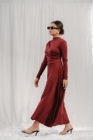 Ivy Dress-Merlot