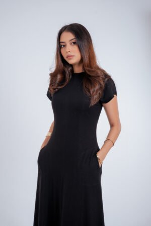 Lune Dress-(Black)