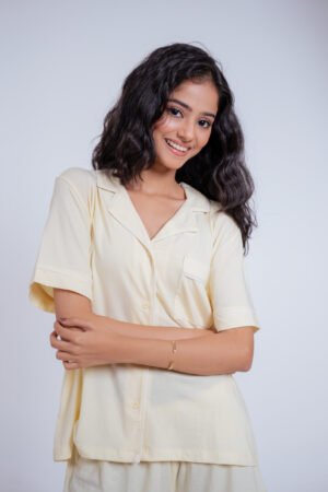 Breeze PJ Set(Butter Yellow)