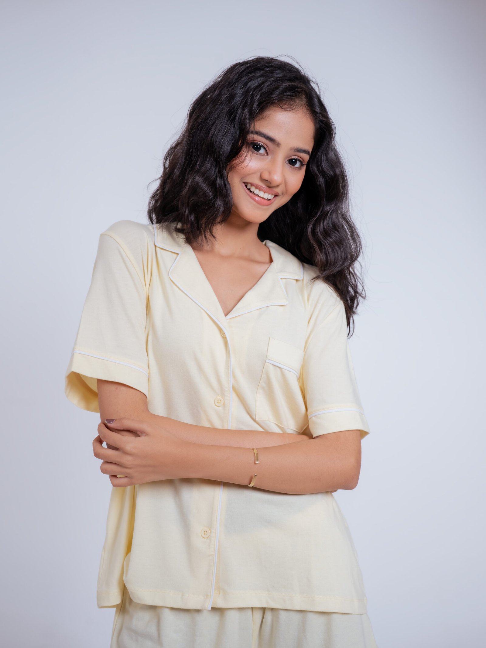 Breeze PJ Set(Butter Yellow)